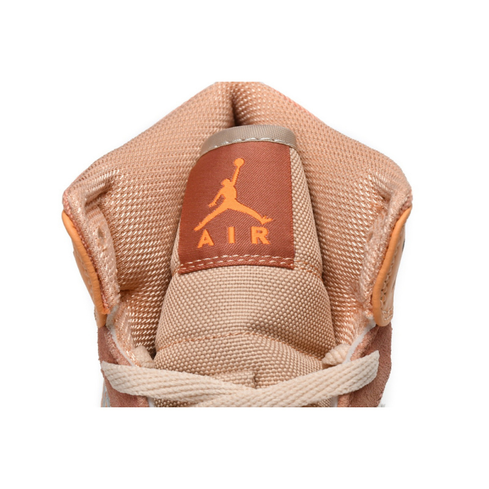 MID Air Jordan 1 Mid Apricot Orange