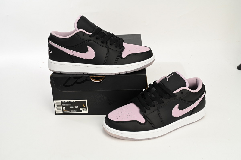 XH Travis Scott x Air Jordan 1 Low Black Purple