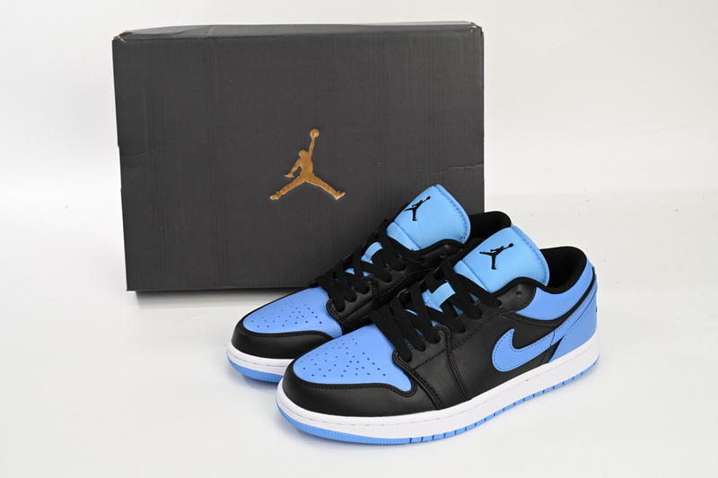 XH Travis Scott x Air Jordan 1 Low New Black Blue