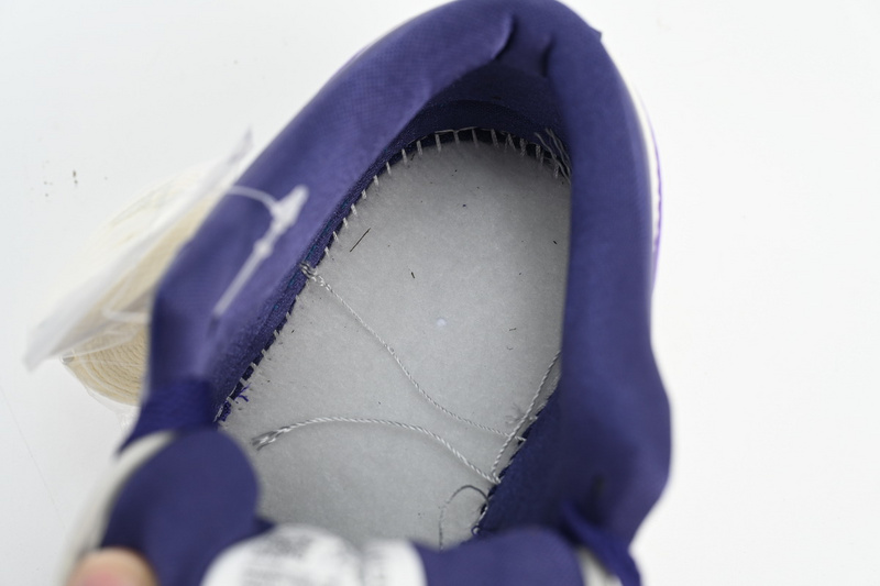 XH Travis Scott x Air Jordan 1 Low Sail White Purple