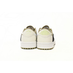 XH Travis Scott x Air Jordan 1 Low Golf “Olive”