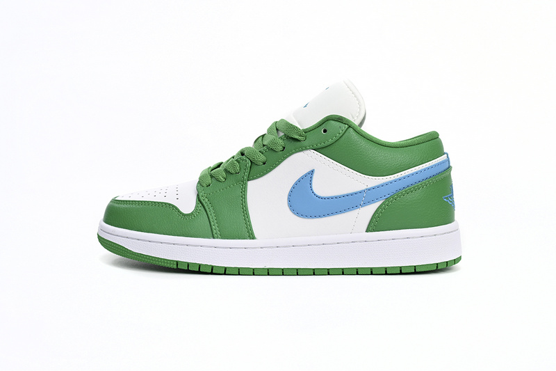 XH Travis Scott x Air Jordan 1 Low White Green Blue