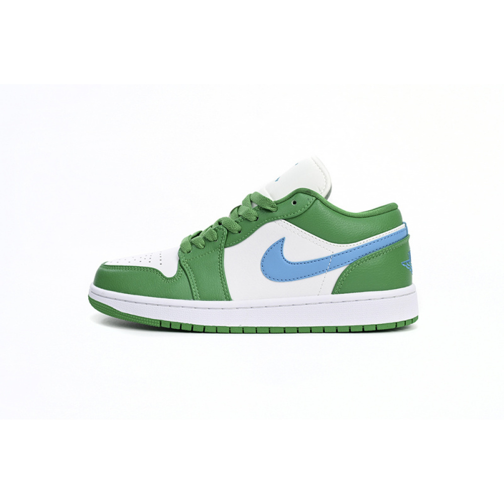 XH Travis Scott x Air Jordan 1 Low White Green Blue