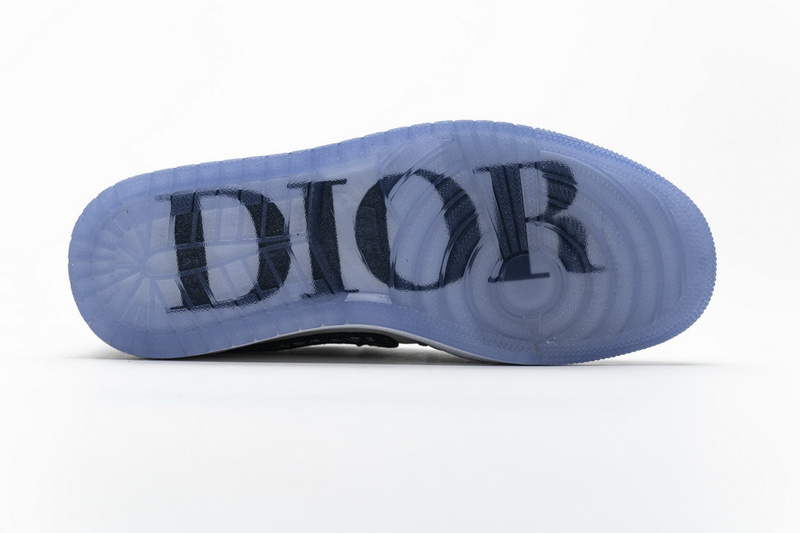 XH Dior x Air Jordan 1 Low Wolf Grey