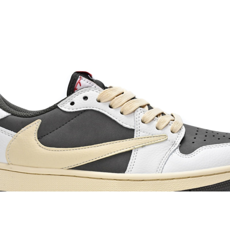 XH Travis Scott x Air Jordan 1 Low White BrownBarb