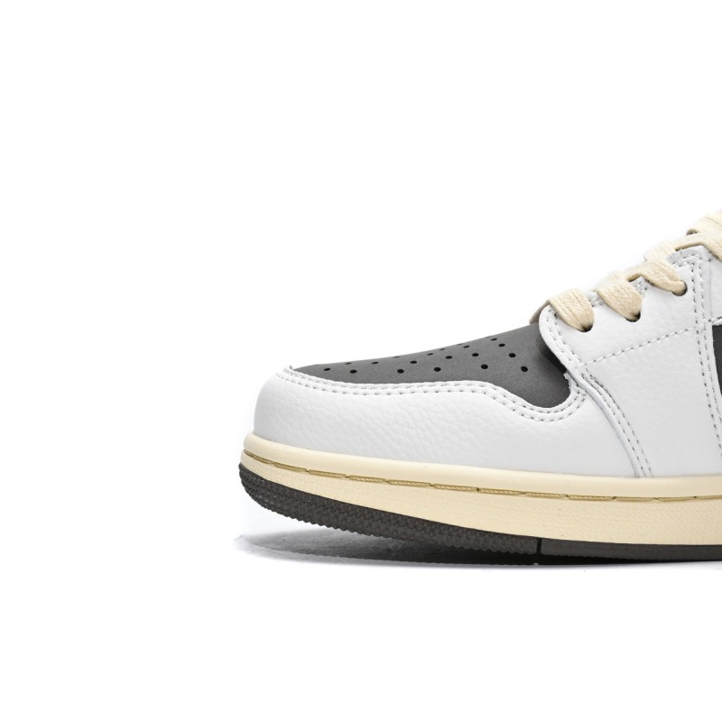 XH Travis Scott x Air Jordan 1 Low White BrownBarb