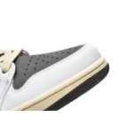 XH Travis Scott x Air Jordan 1 Low White BrownBarb