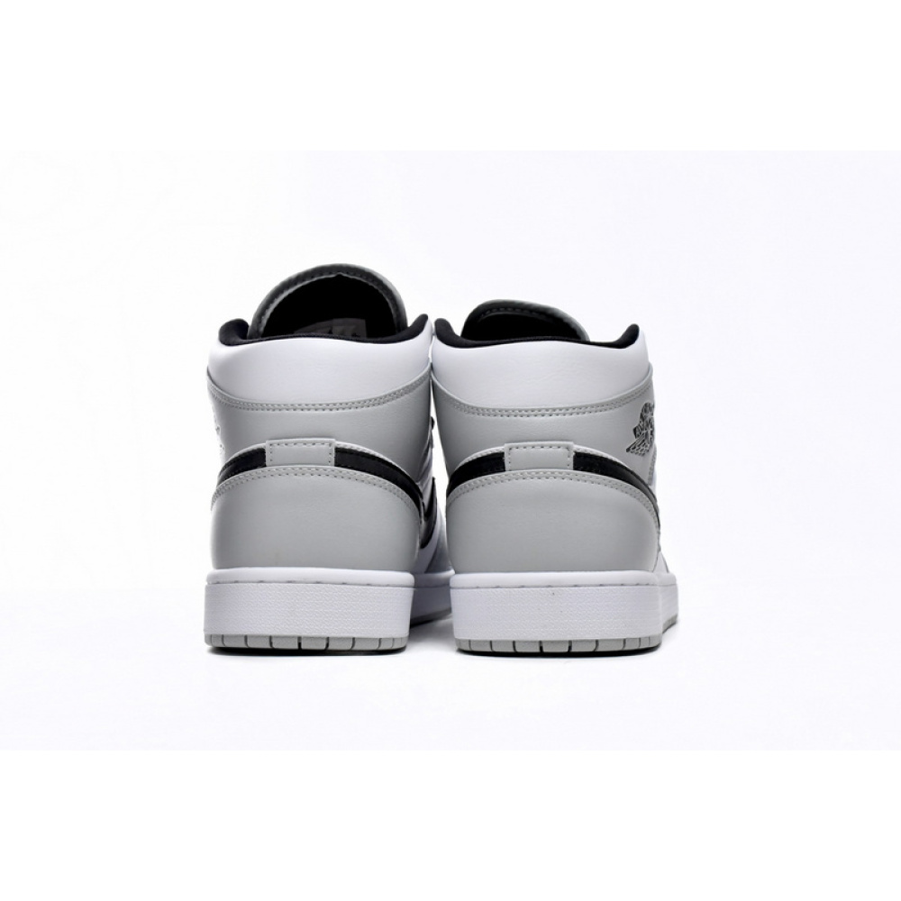 MID Air Jordan 1 Mid Light Smoke Grey 554724-092