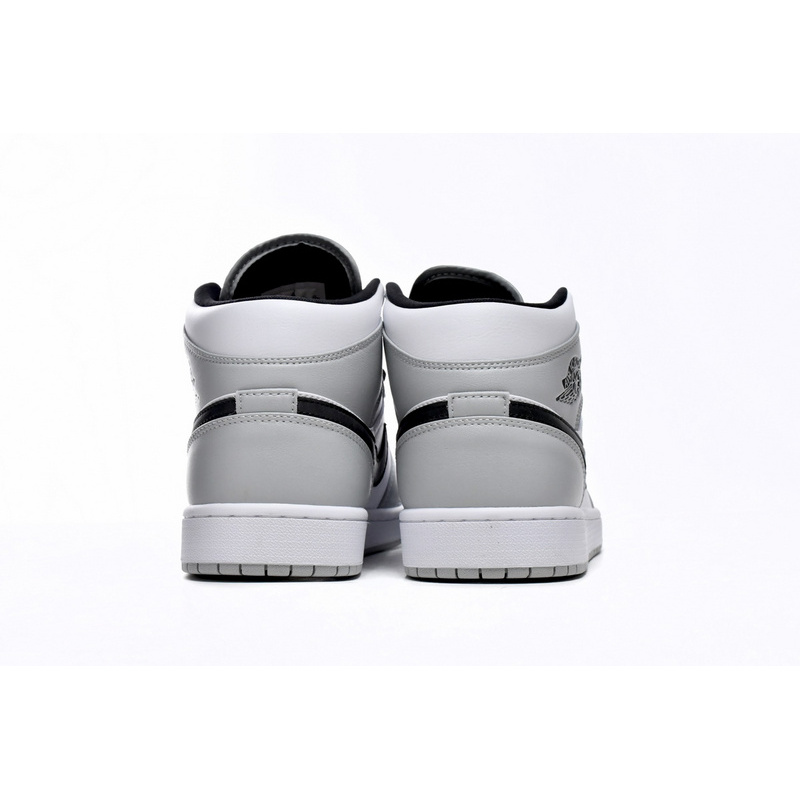 MID Air Jordan 1 Mid Light Smoke Grey 554724-092