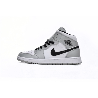 MID Air Jordan 1 Mid Light Smoke Grey 554724-092