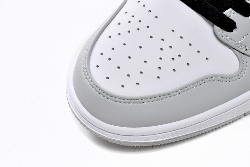 MID Air Jordan 1 Mid Light Smoke Grey 554724-092