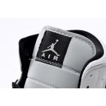 MID Air Jordan 1 Mid Light Smoke Grey 554724-092