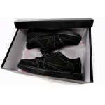 XH Travis Scott x Air Jordan 1 Low OG SP Black Phantom