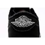 XH Travis Scott x Air Jordan 1 Low OG SP Black Phantom