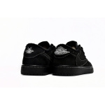 XH Travis Scott x Air Jordan 1 Low OG SP Black Phantom