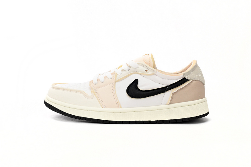 XH Air Jordan 1 Low Rice Gray Sponge