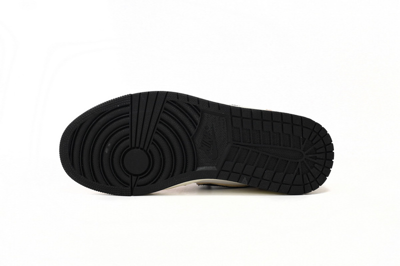 XH Air Jordan 1 Low Rice Gray Sponge