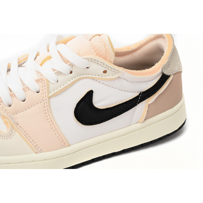 XH Air Jordan 1 Low Rice Gray Sponge