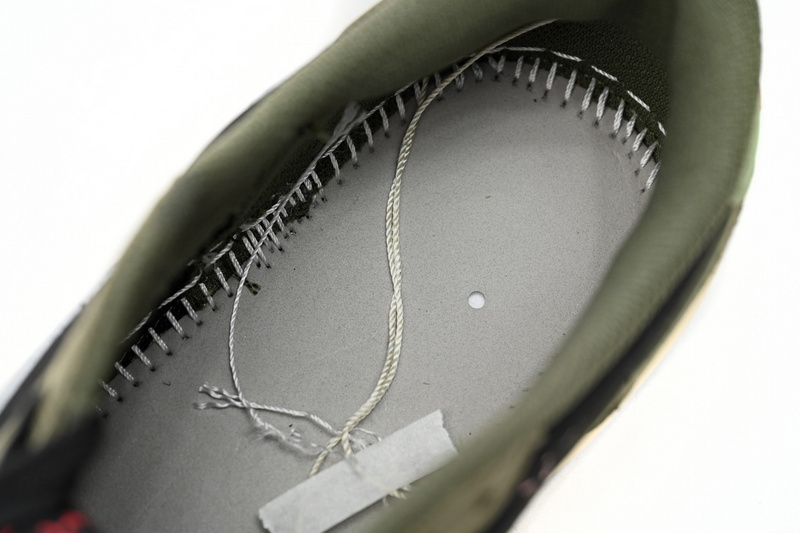 XH Travis Scott x Air Jordan 1 Low Green Barb