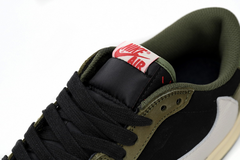 XH Travis Scott x Air Jordan 1 Low Green Barb