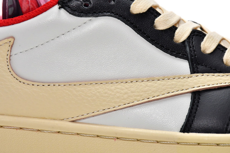 XH Travis Scott x Air Jordan 1 Low Black Red