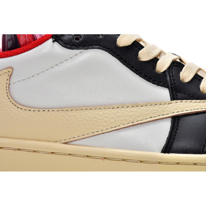XH Travis Scott x Air Jordan 1 Low Black Red