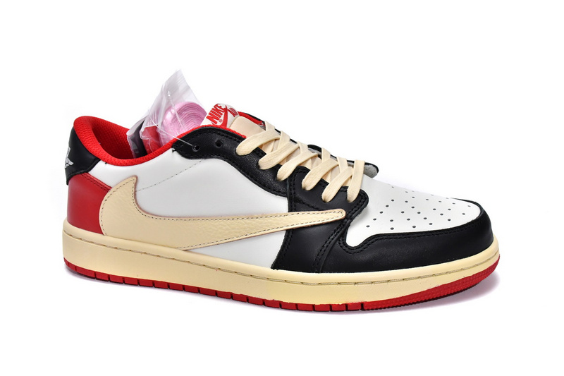 XH Travis Scott x Air Jordan 1 Low Black Red