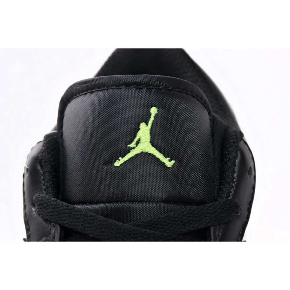 XH Air Jordan 1 Low SE GS Wear Away - Electric Green