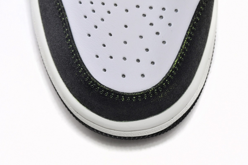 XH Air Jordan 1 Low SE GS Wear Away - Electric Green