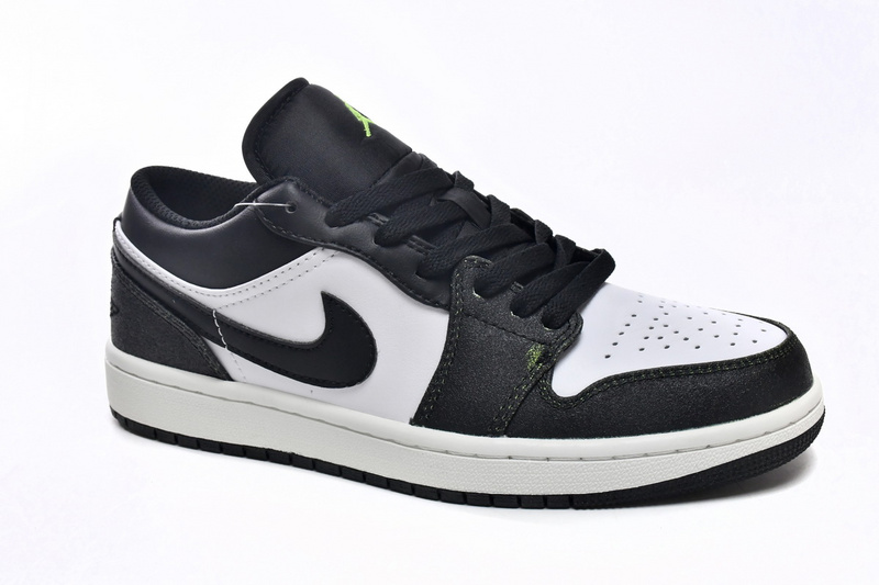 XH Air Jordan 1 Low SE GS Wear Away - Electric Green
