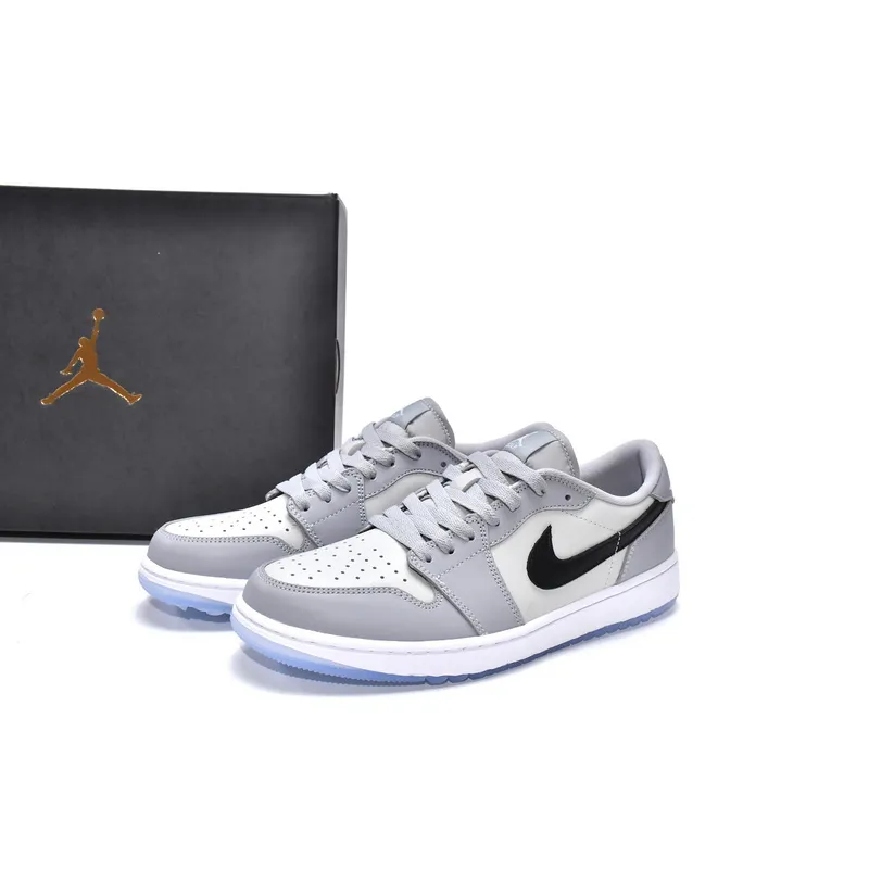 XH Air Jordan 1 Low Golf Wolf Grey