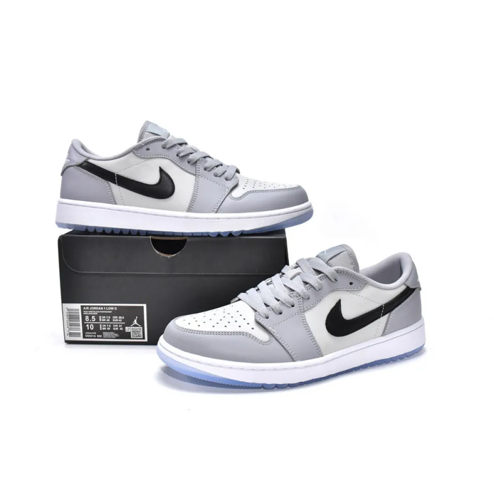 XH Air Jordan 1 Low Golf Wolf Grey