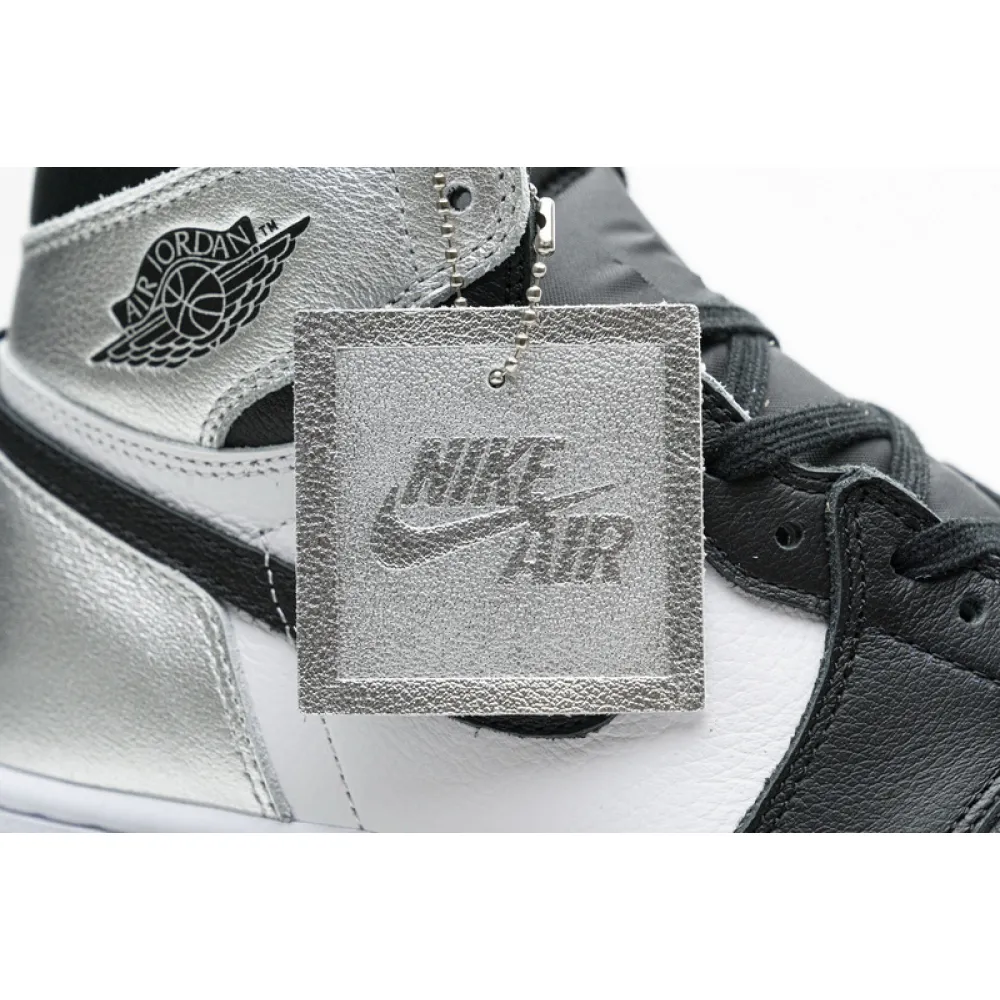 XH Air Jordan 1 High “Silver Toe”