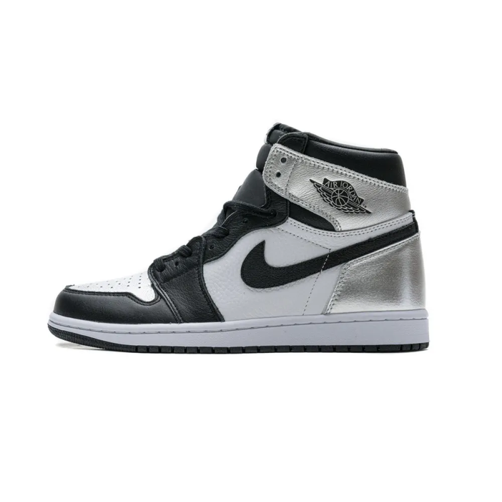 XH Air Jordan 1 High “Silver Toe”