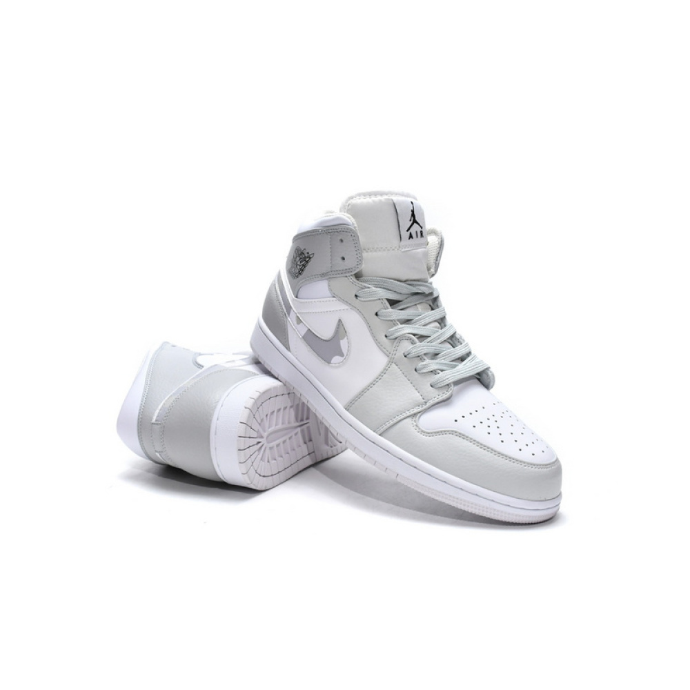 MID Air Jordan 1 Mid Grey Camo