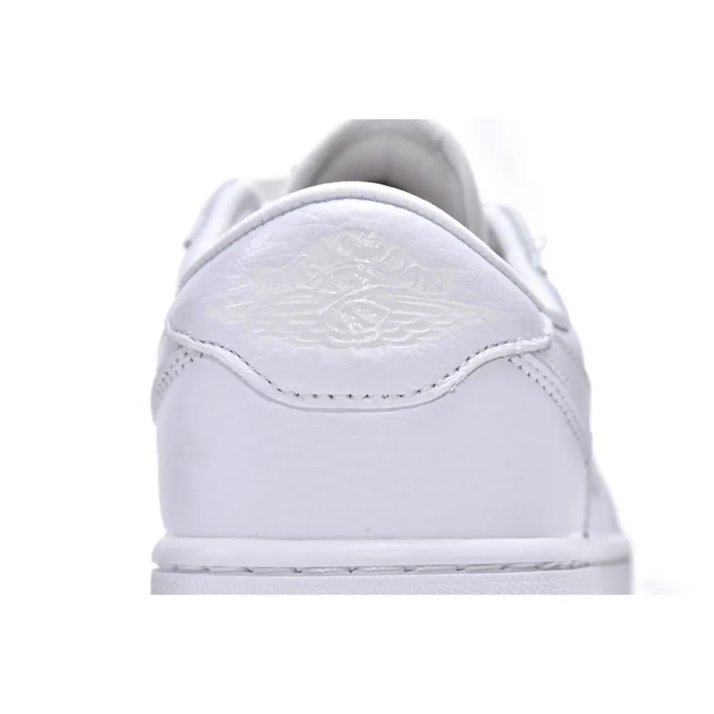 XH Air Jordan 1 Low Golf Triple White