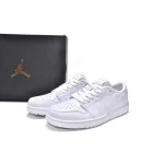 XH Air Jordan 1 Low Golf Triple White