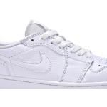 XH Air Jordan 1 Low Golf Triple White
