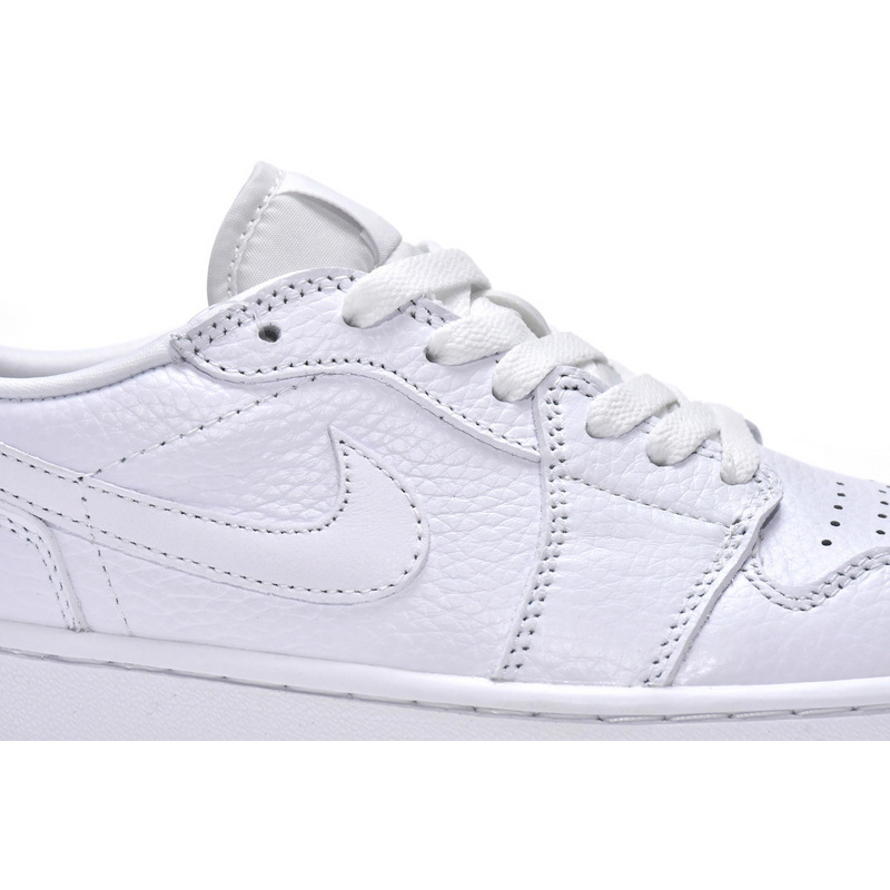 XH Air Jordan 1 Low Golf Triple White
