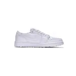 XH Air Jordan 1 Low Golf Triple White