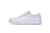 XH Air Jordan 1 Low Golf Triple White