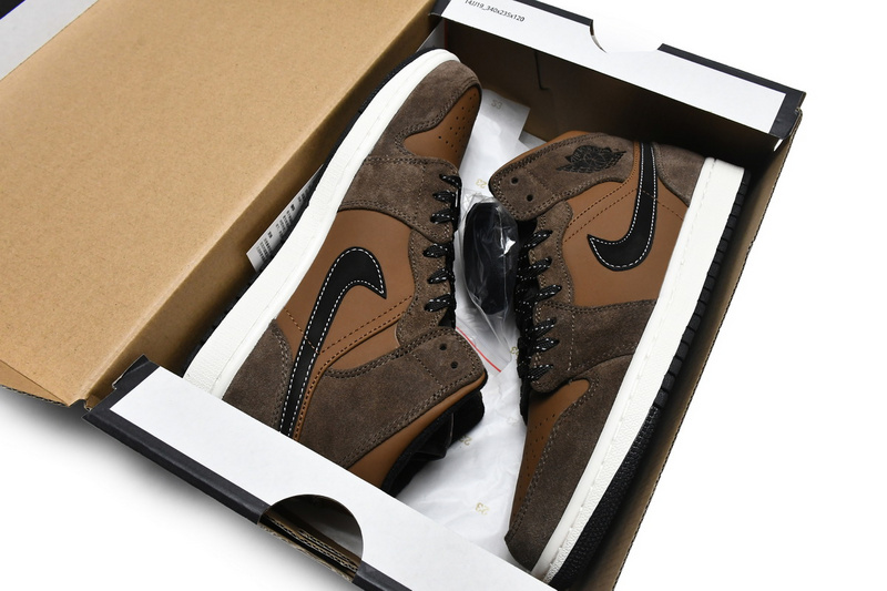MID Air Jordan 1 Mid SE Dark Chocolate