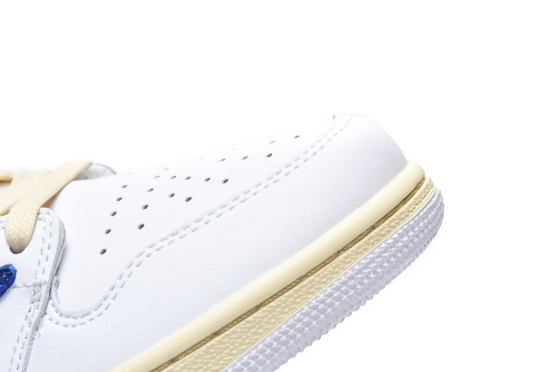 XH Travis Scott x Air Jordan 1 Low White Blue