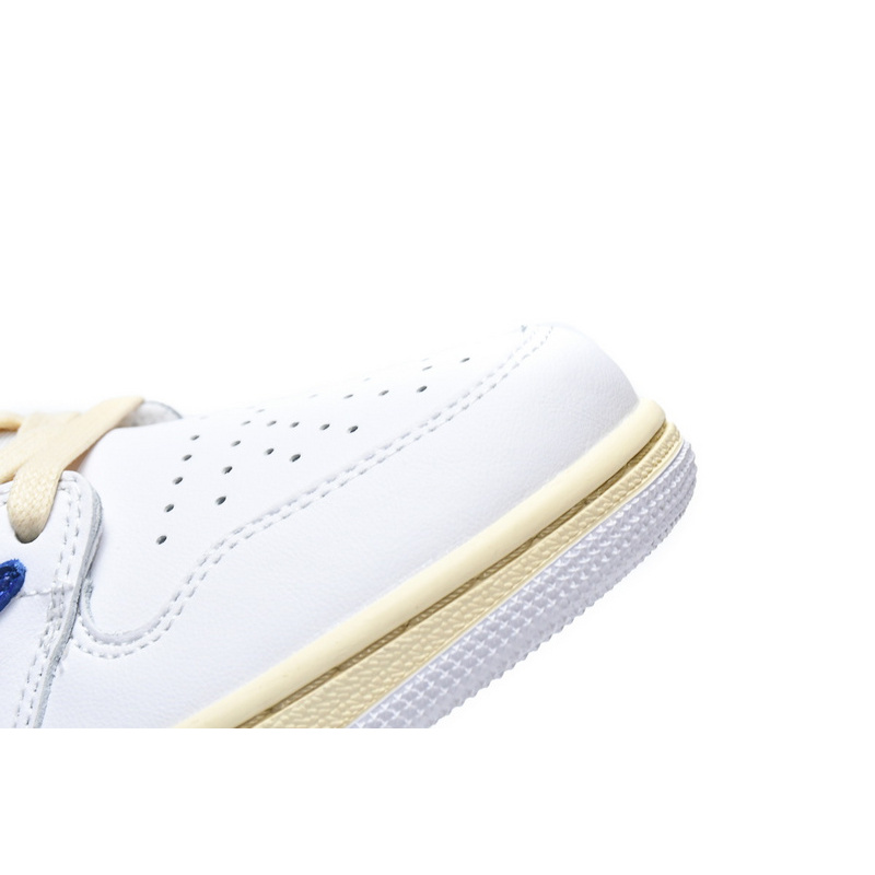 XH Travis Scott x Air Jordan 1 Low White Blue