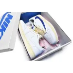 XH Travis Scott x Air Jordan 1 Low White Blue