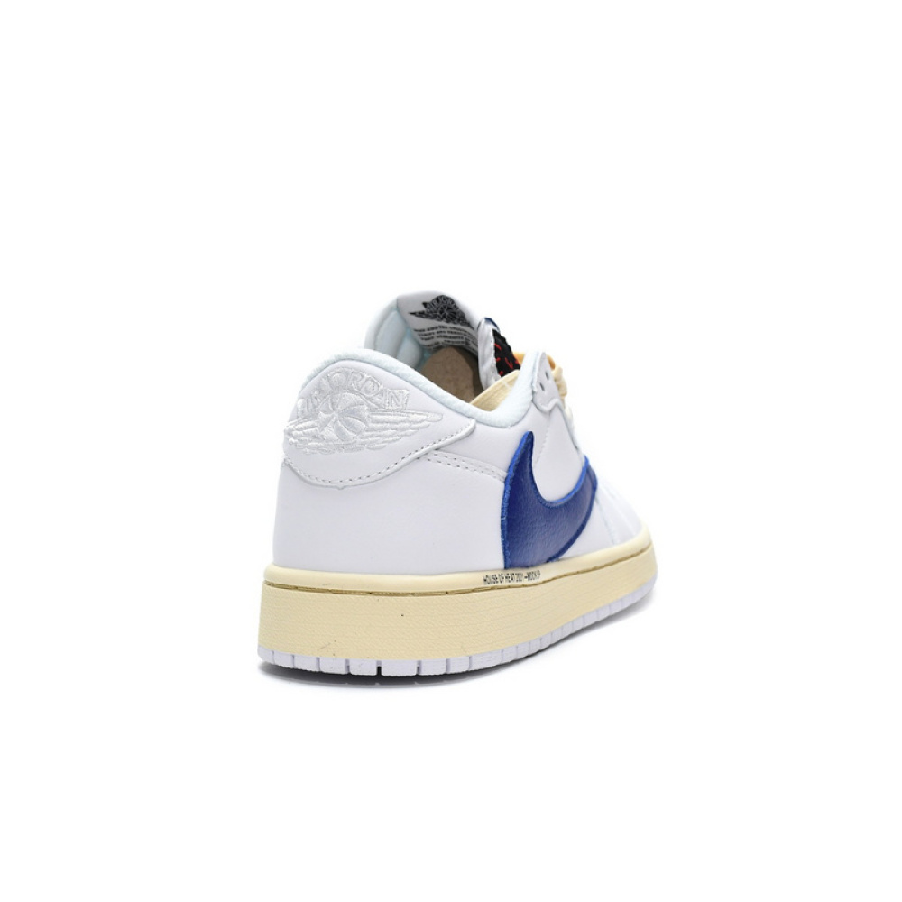 XH Travis Scott x Air Jordan 1 Low White Blue