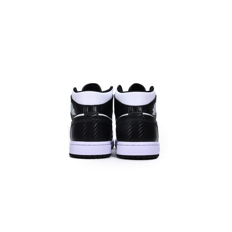 MID Air Jordan 1 Mid SE ASW Black and White