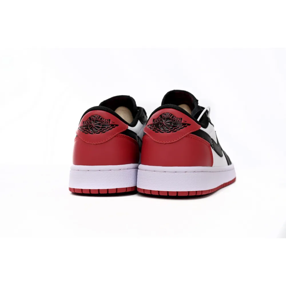 XH Air Jordan 1 Low OG “Black Toe”Black Toe