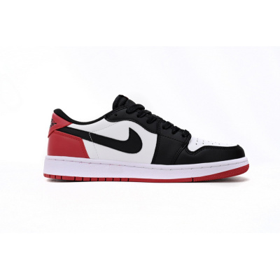 XH Air Jordan 1 Low OG “Black Toe”Black Toe 02