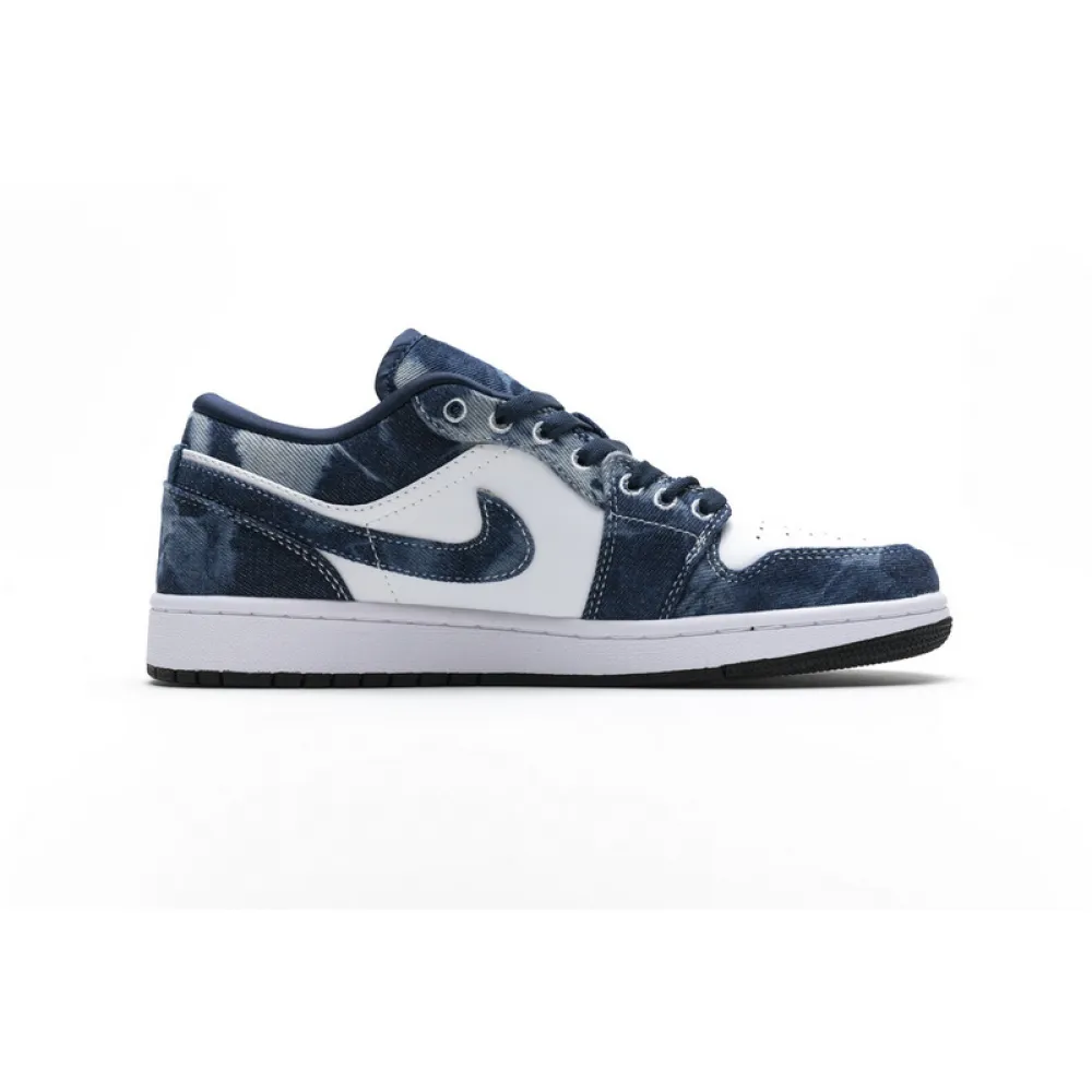 XH Air Jordan 1 Low“Washed Denim”